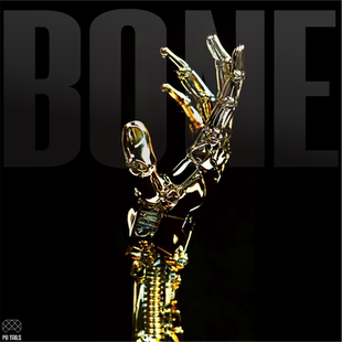 PB TAILS破冰人 收藏款!BONE电镀金银进口高级树脂打造手柄支架限量