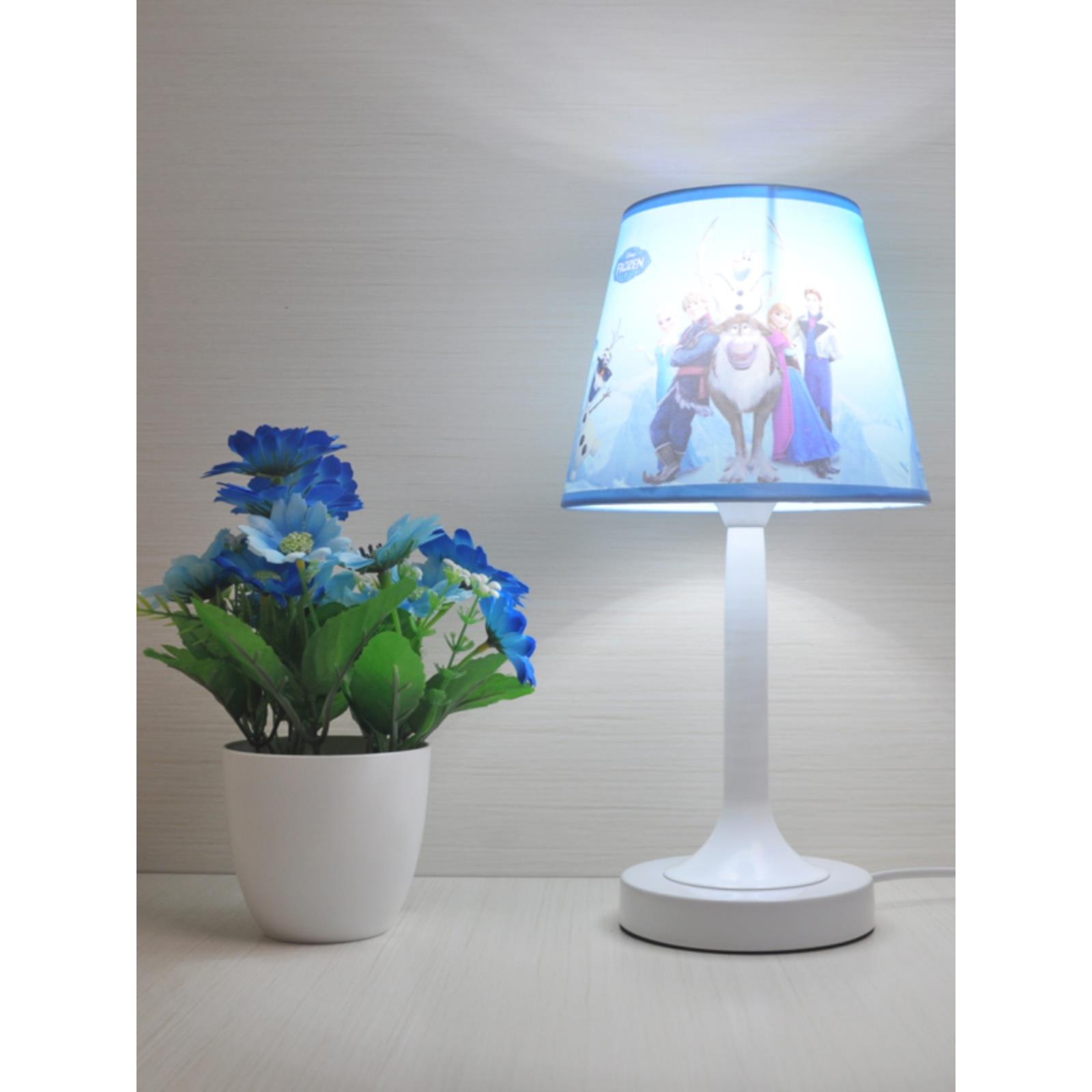 护眼儿童房床头台灯卡通护眼阅读小台灯冰雪奇缘女孩遥控语音智能