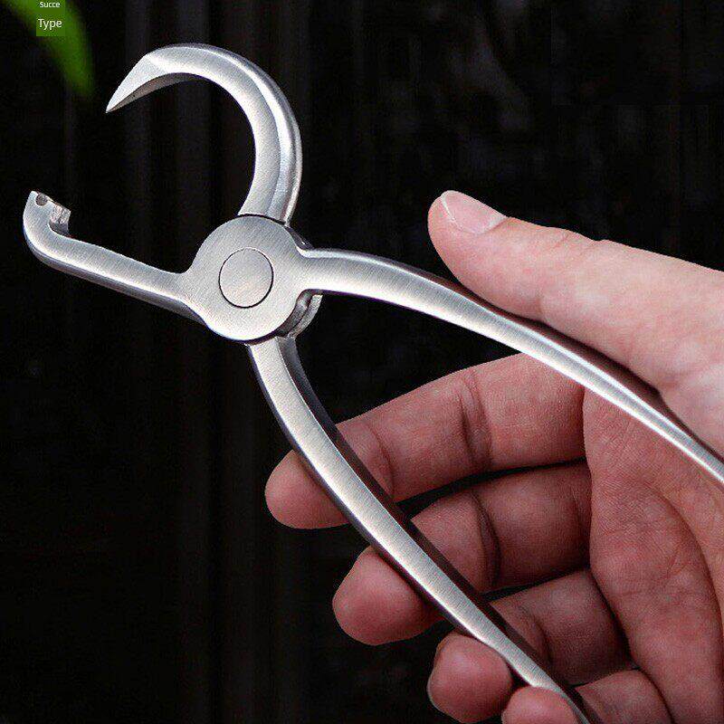 水见茶钳304不锈钢普洱茶专用茶刀手工茶剪刀开茶器茶饼撬刀茶具