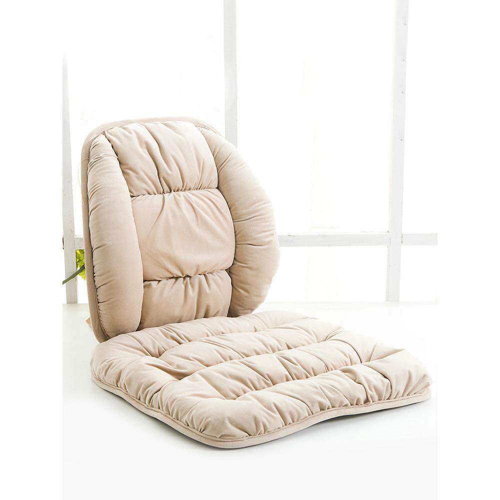 冬季毛绒腰靠护腰靠垫办公室久坐加厚保暖椅子靠背垫汽车腰垫腰枕