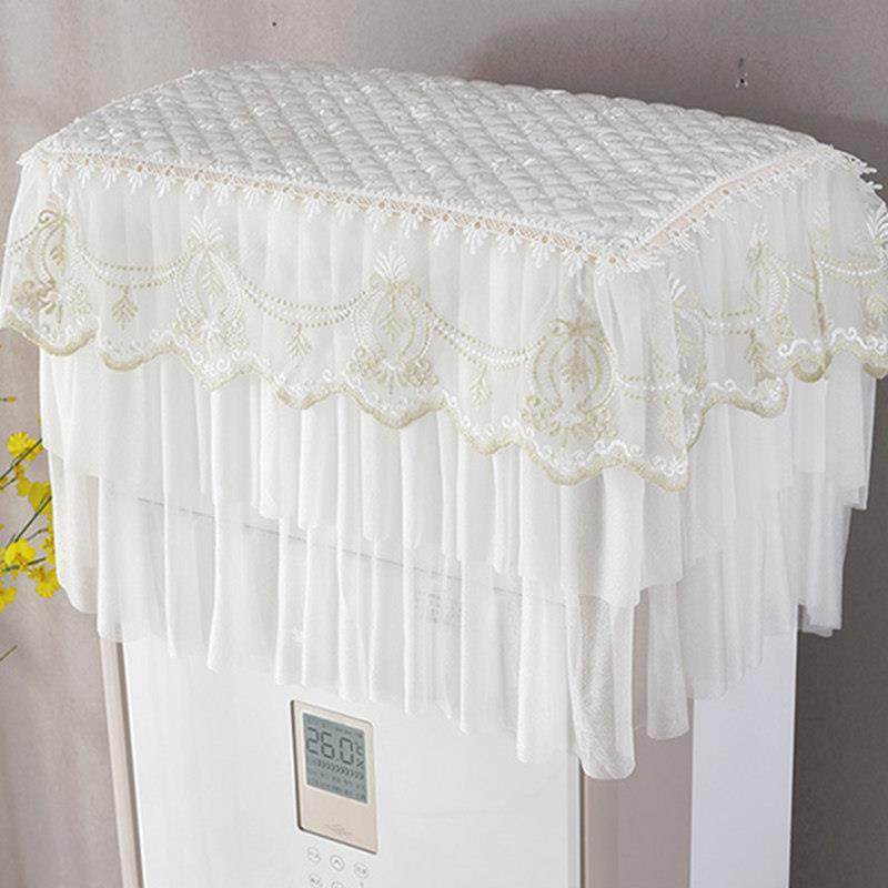 通用方形空调罩柜机立式空调罩柜式空调套防尘罩子布艺开 机不用