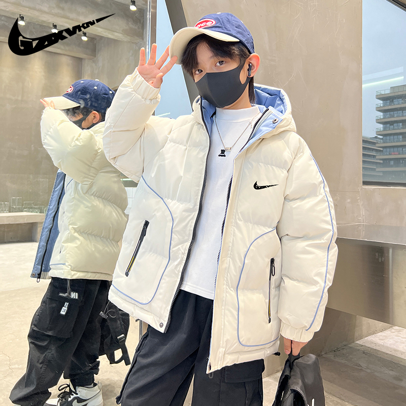 耐克顿儿童冬装羽绒棉服加厚外套