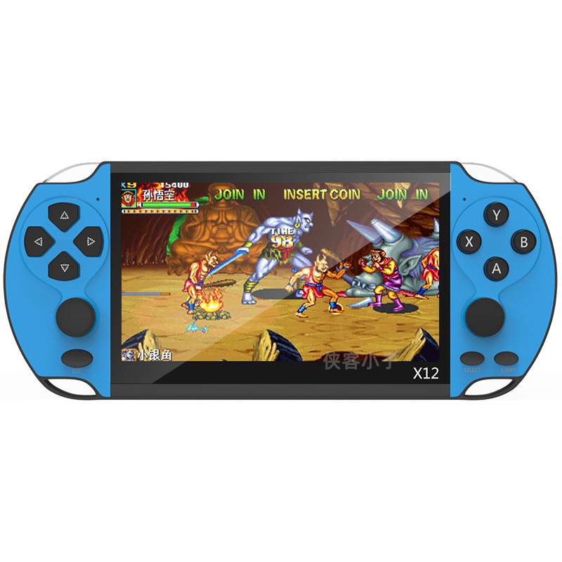 X12外贸psp3000游戏机掌机怀旧款老式FC掌上便携街机gba怀旧风