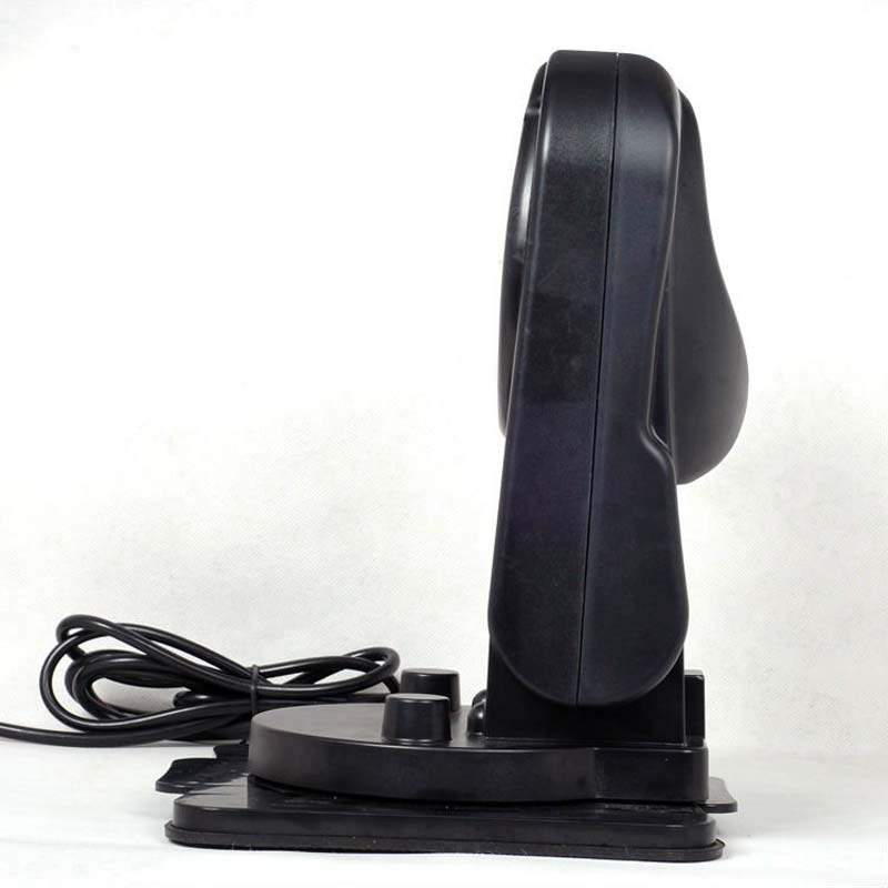 YFW6211遥控车载探照灯50WLED12V24V自动旋转灯75W氙气灯