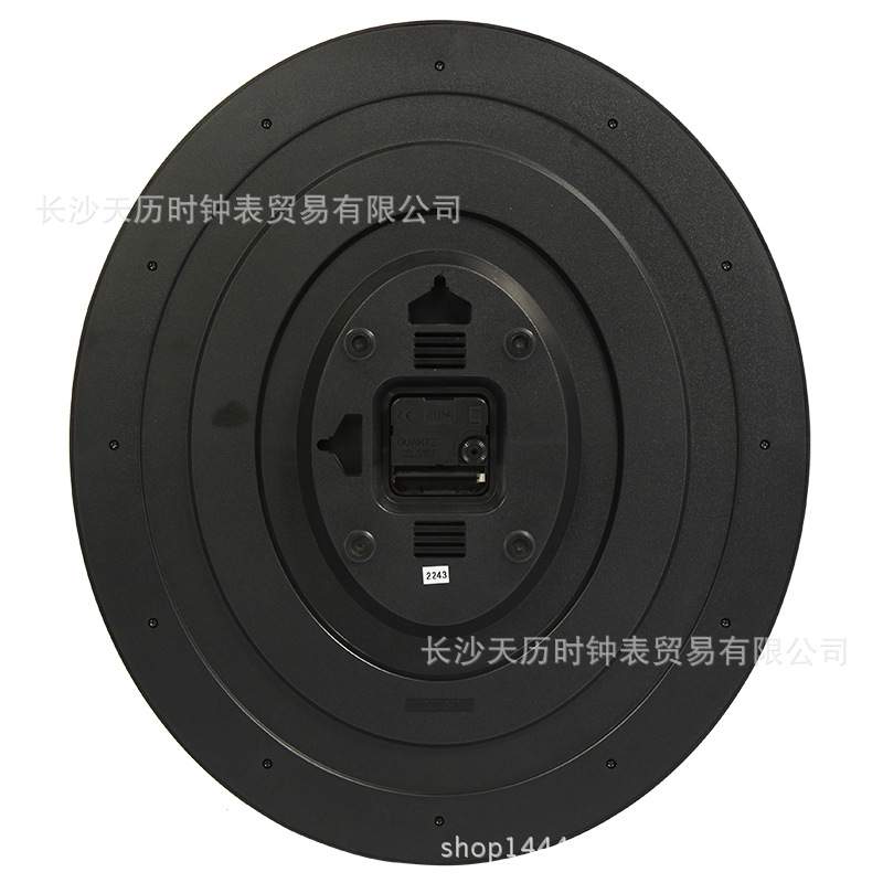 天顺2243超静音挂钟19英寸客厅石英钟表