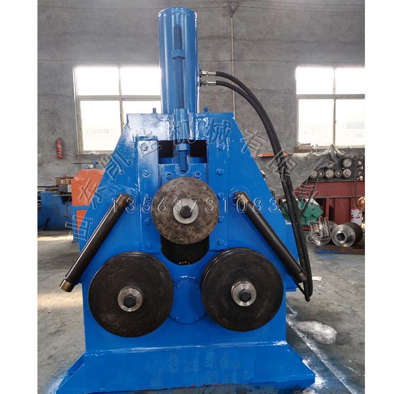 立式液压盘圆机金属型材盘圆机角铁槽钢液压卷圆机大型管材盘管机