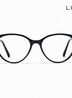 Lunar 26SS Daily系列时尚复古猫眼大框显脸小可配度数防蓝光眼镜