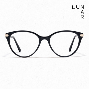 Lunar 26SS Daily系列时尚复古猫眼大框显脸小可配度数防蓝光眼镜