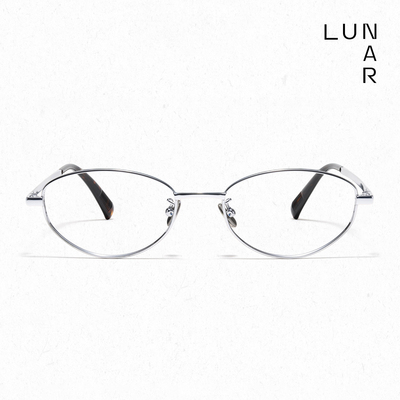 Lunar 26SS超轻纯钛眼镜轻盈无感可配近视度数防蓝光镜片素颜镜架