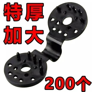 遮阳网专用固定夹防晒网卡扣夹子遮阴网固定扣网勾网夹挂钩固定器