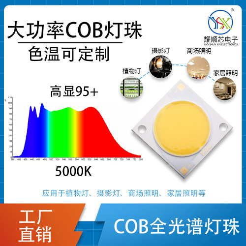 全光谱36VCOB灯珠太阳光谱LED