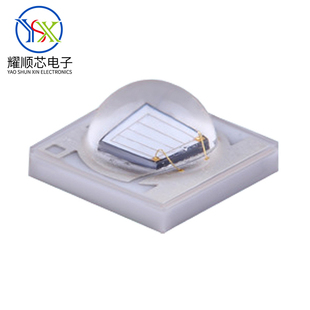 3535陶瓷3W灯珠 紫外线365nmled光源 UV紫光珠宝鉴定led贴片灯珠