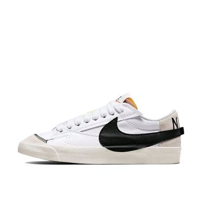 Nike Blazer '77 Jumbo休闲防滑轻便低帮板鞋女黑白灰DQ1470-101