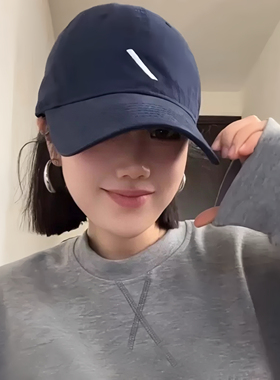 韩版休闲刺绣斜杠棒球帽假发一体女短发长发假发百搭显脸小鸭舌帽