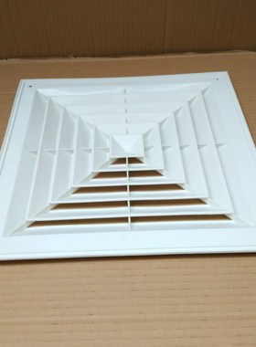 极速中p央空调g出风口天花吊顶检形修口v18664c塑百叶风料口方散