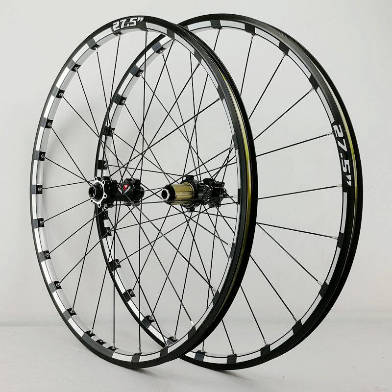 极速山地车轮组CNC26/27.5寸/29寸桶轴直拉培林碟刹车轮7/8Y/9/10