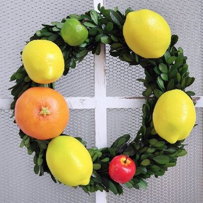 极速20 Pcs Artificial Lemons Fake Lemons Faux Lemons Fr.uits