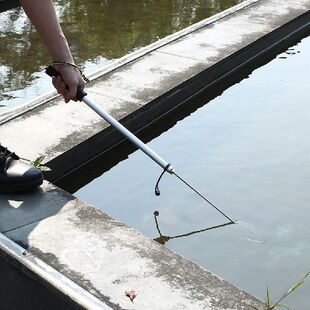 极速60/90/120cm kRetractable Fish Gaff Professional Telescop