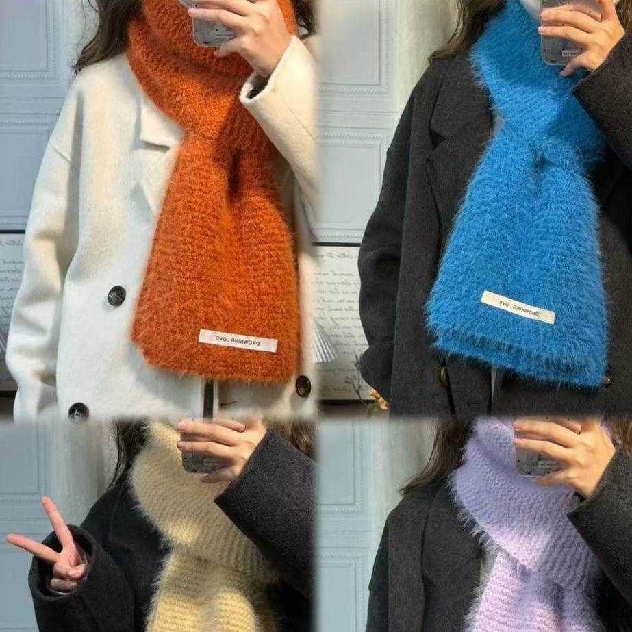 溺水小苑同款羊毛混纺雪花纱新手款平针围巾diy棒针编织材料包,服饰配件/皮带/帽子/围巾,DIY编织材料包,淘宝优惠券,粉丝福利购,淘宝优惠卷