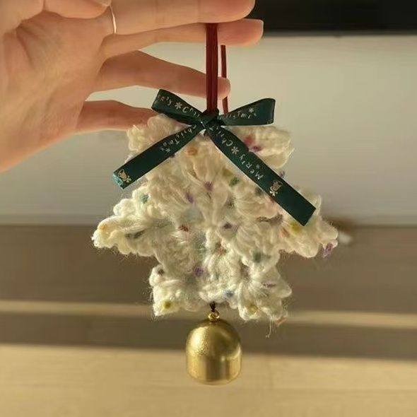 【爱宝】毛线钩针圣诞节雪花挂件手工编织DIY材料汽车挂件钥匙扣,服饰配件/皮带/帽子/围巾,DIY编织材料包,淘宝优惠券,粉丝福利购,淘宝优惠卷