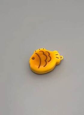 可爱鲷鱼烧适用华为freebuds4e耳机壳保护套5i软壳se2小众clip耳夹耳机保护壳pro4卡通硅胶新款se3新款6i女款