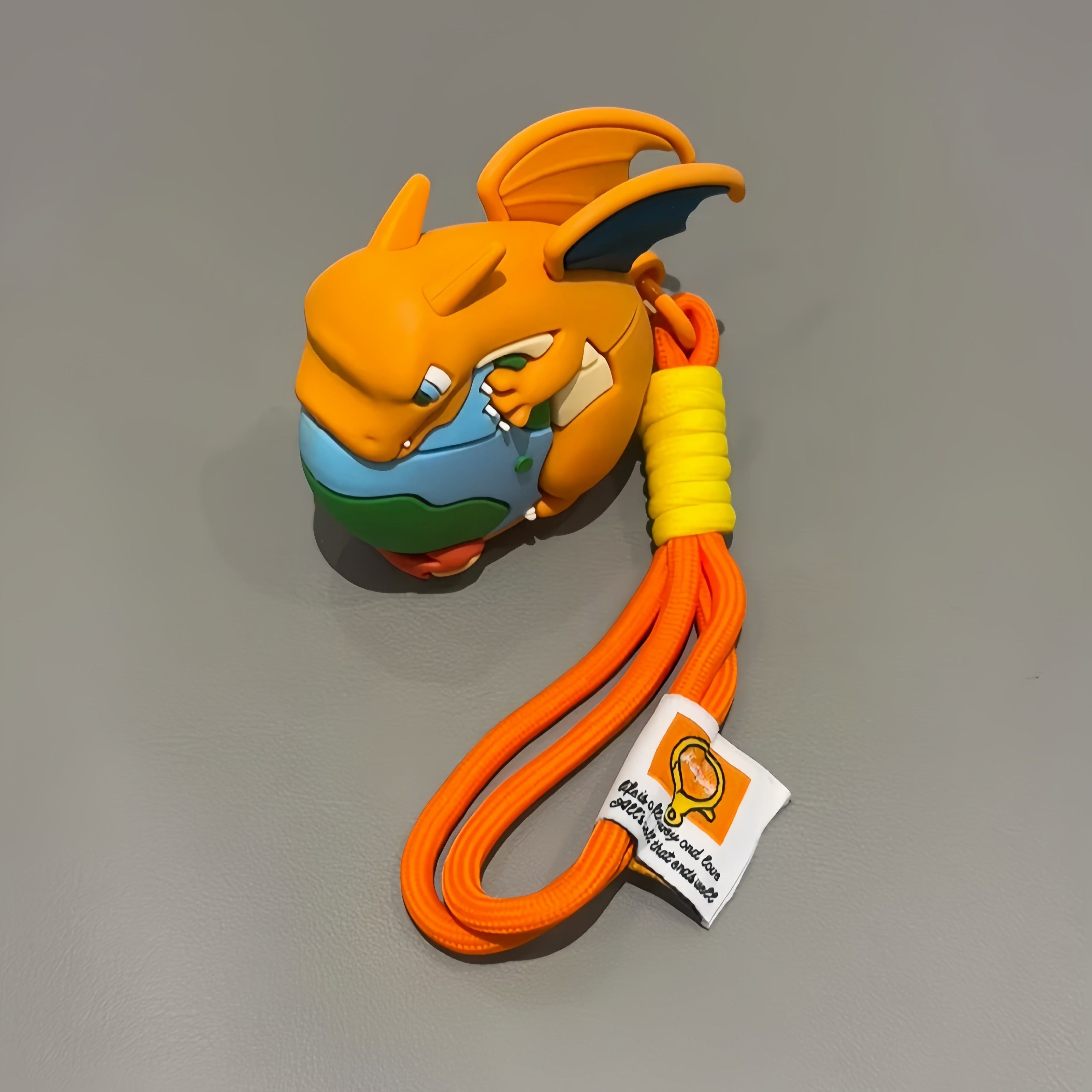 卡通可爱喷火龙保护套适用华强北5代耳机壳苹果airpods pro3代耳机保护壳小众4代蓝牙硅胶2代防摔新款软壳3代,3C数码配件,耳机保护套,淘宝优惠券,粉丝福利购,淘宝优惠卷