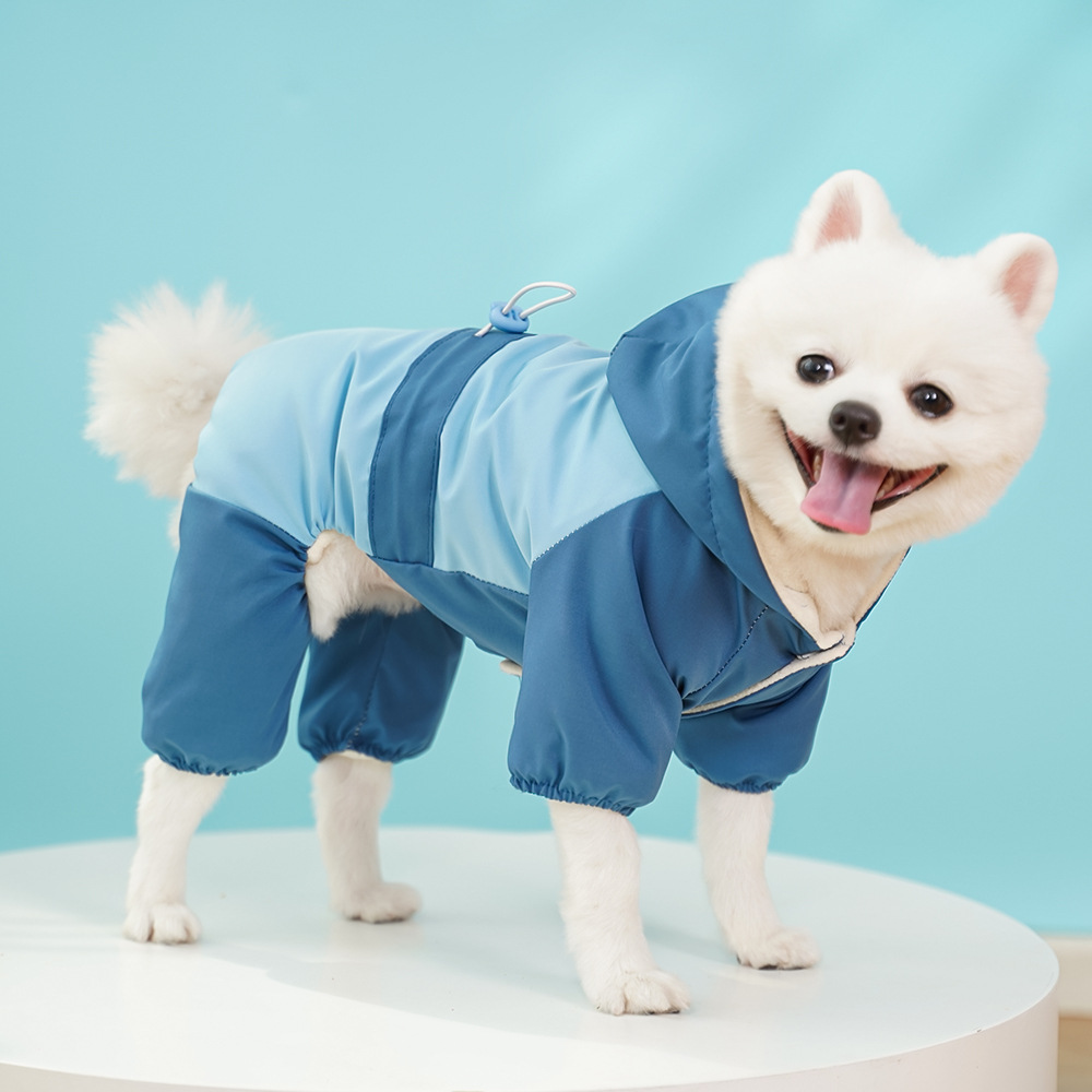 宠物狗狗冲锋衣四脚衣服冬装2025