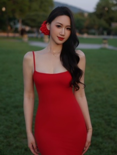 skims平替卡戴珊同款包臀裙纯欲修身红色长裙纯色吊带收腰连衣裙