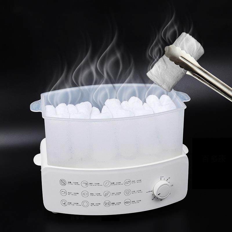 高温毛巾工具消毒柜美容院专用小型蒸汽加热湿毛巾机理发店加热器