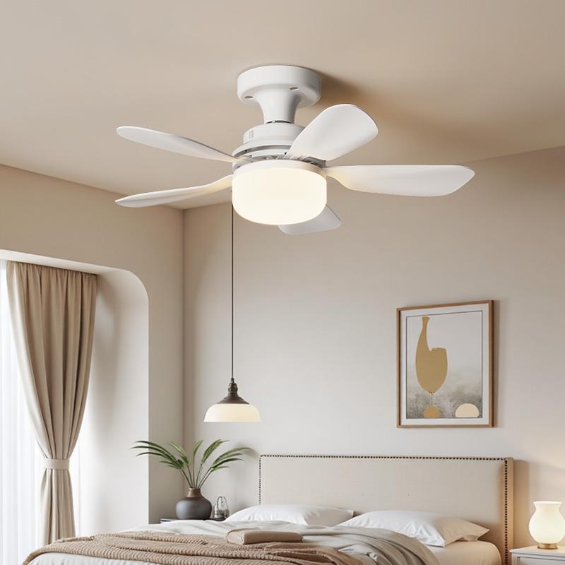 新款风扇灯E27螺口吊扇灯家用一体餐厅客厅卧室静音遥控变频调光
