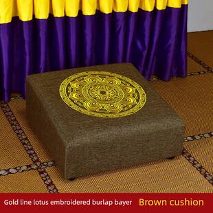 采购产品礼拜垫，礼拜垫，家庭早晚班磕头垫，亚麻莲花垫，软硬适