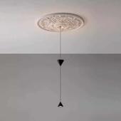 极简设计师款 样板房客厅卧室床头创意橱窗餐厅装 饰圆形艺术灯吊灯