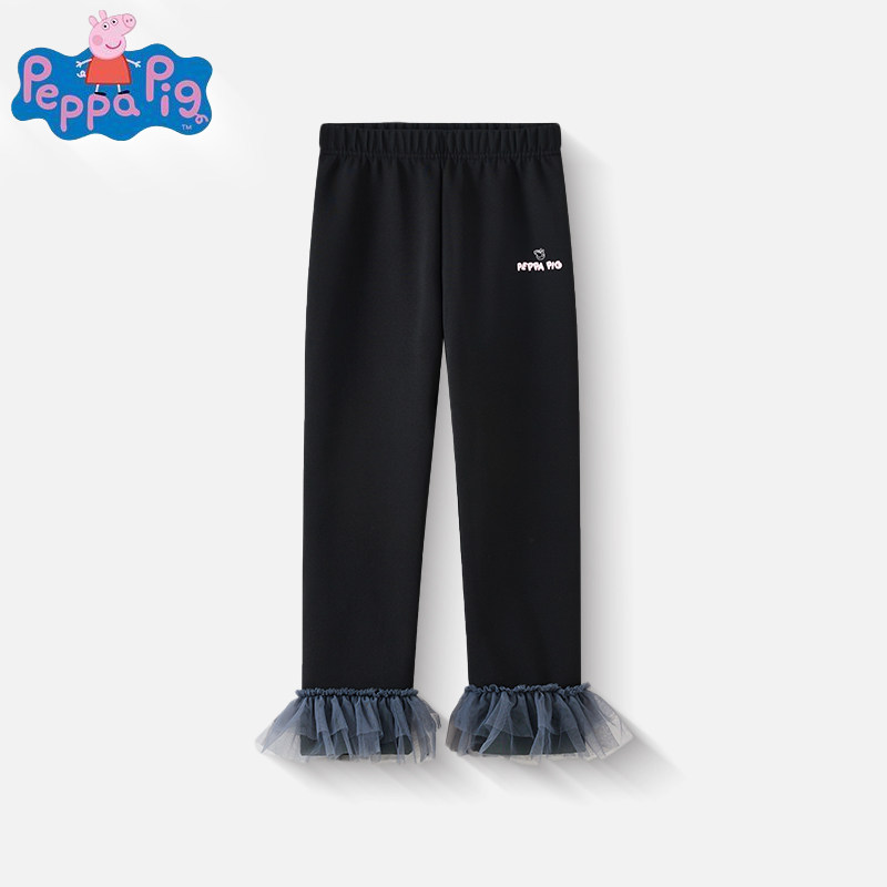 小猪佩女童冬季加绒修身奇打底裤儿童网纱长裤,童装/婴儿装/亲子装,打底裤,淘宝优惠券,粉丝福利购,淘宝优惠卷