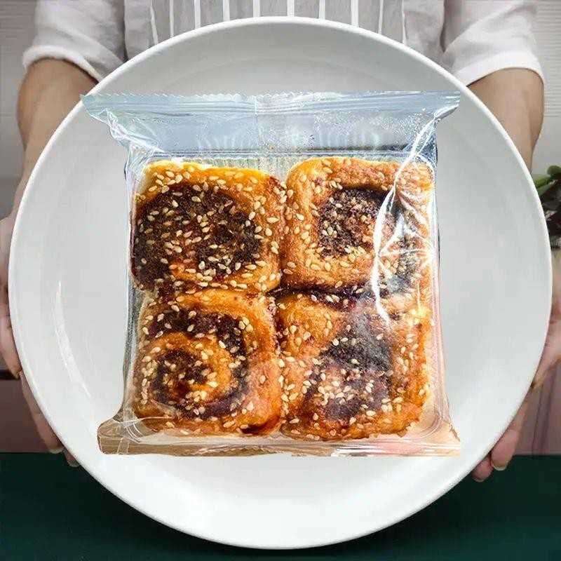 手撕蜜豆沙夹心小包传统手工儿蜂童营养早餐箱整软面餐包怀旧糕点