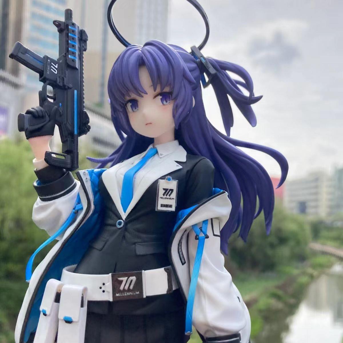 蔚蓝档案 早濑优香 会计的日常 手摆件周边礼物手办动漫模型少女