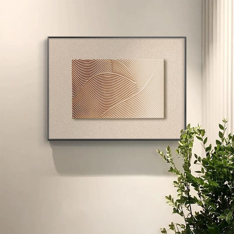 极简电表箱装饰画高级感网红抽象配电箱遮挡电源电闸开关盒挂画