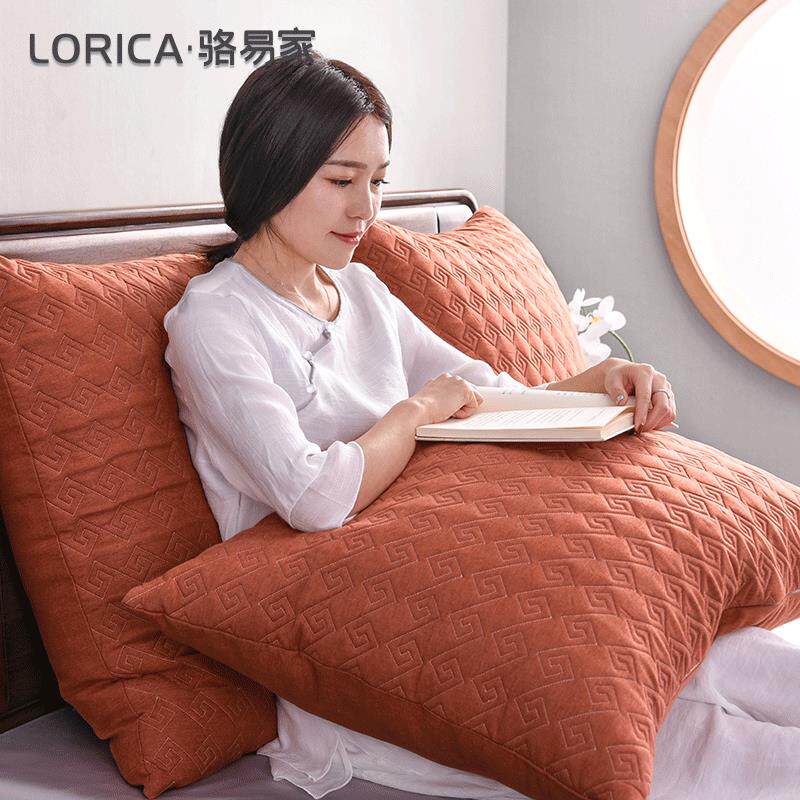 骆易家床上抱枕纯色靠背垫2025新款大靠枕榻榻米软包客厅沙发腰垫