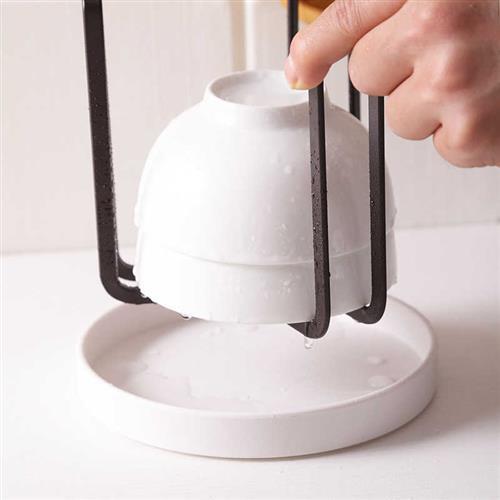 沥水碗架厨房置物架放碗架沥水架收纳橱柜内置小型晾碗置碗沥碗架