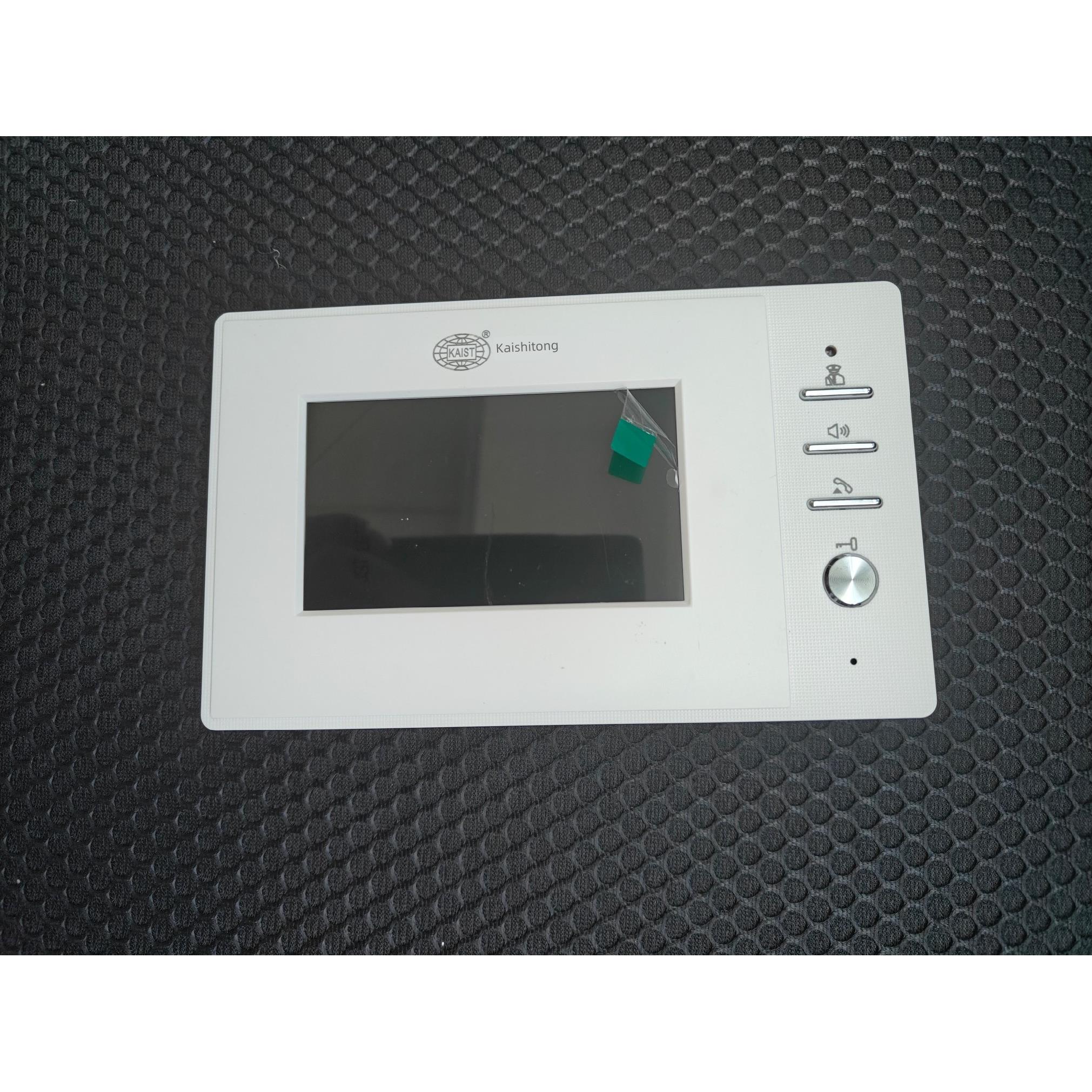 凯世通可视楼宇对讲分机4英寸彩色Kst-8633Ac八路可视对讲门铃机