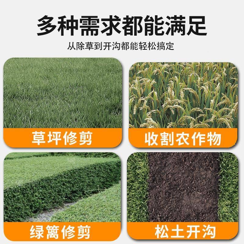 大NEY现货率割草机修理功草坪背负式大功率冲家用小型割灌机四除