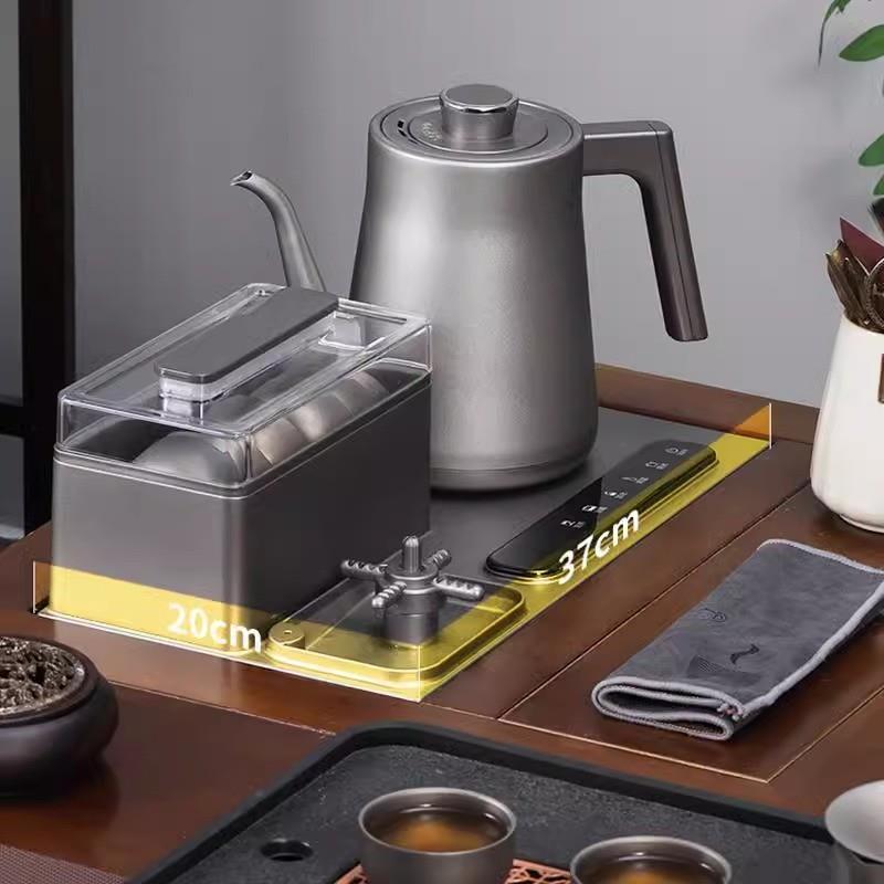 志高纯钛全自动底部上水电热烧水壶茶台泡茶专用嵌入式电茶炉
