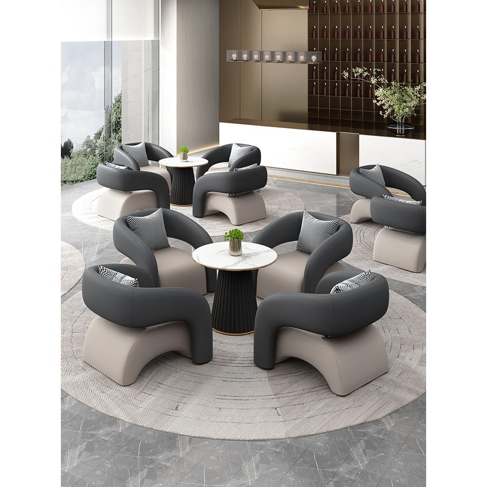 商务接待专用平台，酒店办公休息沙发椅，售楼处接待区，洽谈沙发