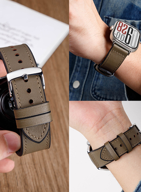 适用红米手表6/5表带REDMI手表6秋冬高级真皮表带红米watch4运动watch5硅胶表带男女款小米9Pro/8Pro手环表带