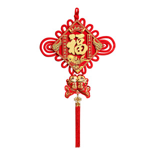 中国结挂件大号2026马年新款客厅玄关入户门福字挂饰乔迁新年装饰