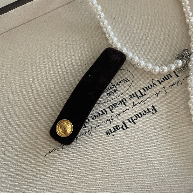 小金扣丝绒发夹简约长方BB夹韩版后脑勺碎发夹复古侧边发夹