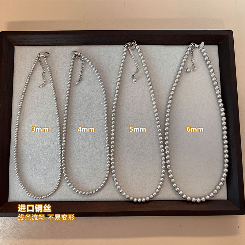 施家珍珠项链倪妮同款