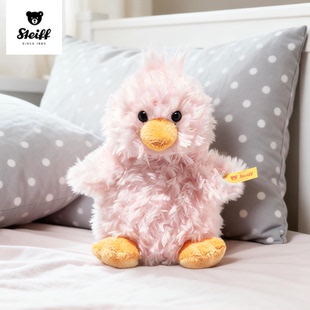 德国Steiff史戴芙小鸡皮普西浅粉色情侣礼物绒玩偶朋友新年礼物
