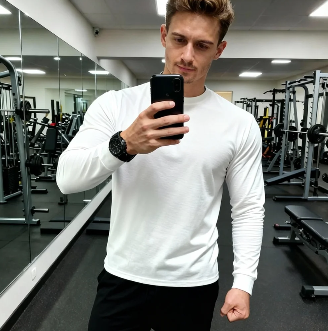 运动休闲健身卫衣落肩宽松训练春秋长袖篮球T恤薄款透气跑步服男,运动服/休闲服装,运动T恤,淘宝优惠券,粉丝福利购,淘宝优惠卷