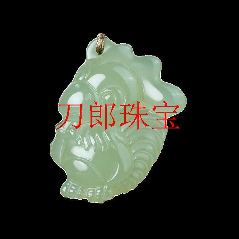 老矿新疆和田玉十二生肖吊坠鼠牛虎兔龙蛇马羊猴鸡狗猪玉佩属相
