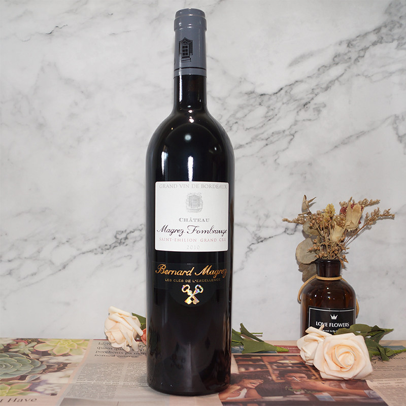 2010芳宝酒庄干红葡萄酒法国原瓶装进口红酒玛格雷Chateau Magrez